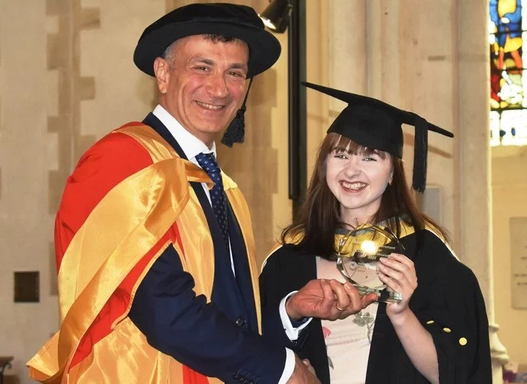 Chloe Bailey-Howlett: ‘If it hadn’t been for the support I had from the university, I don’t think I’d have completed my degree’