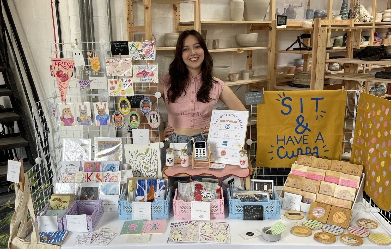 Art fair puts student talent in the shop window