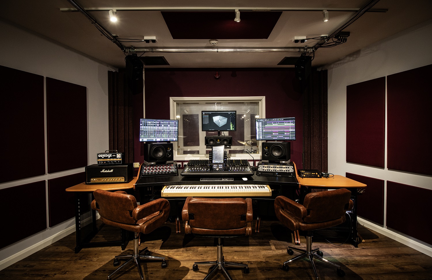 Music studio at University Centre in Bury St Edmunds