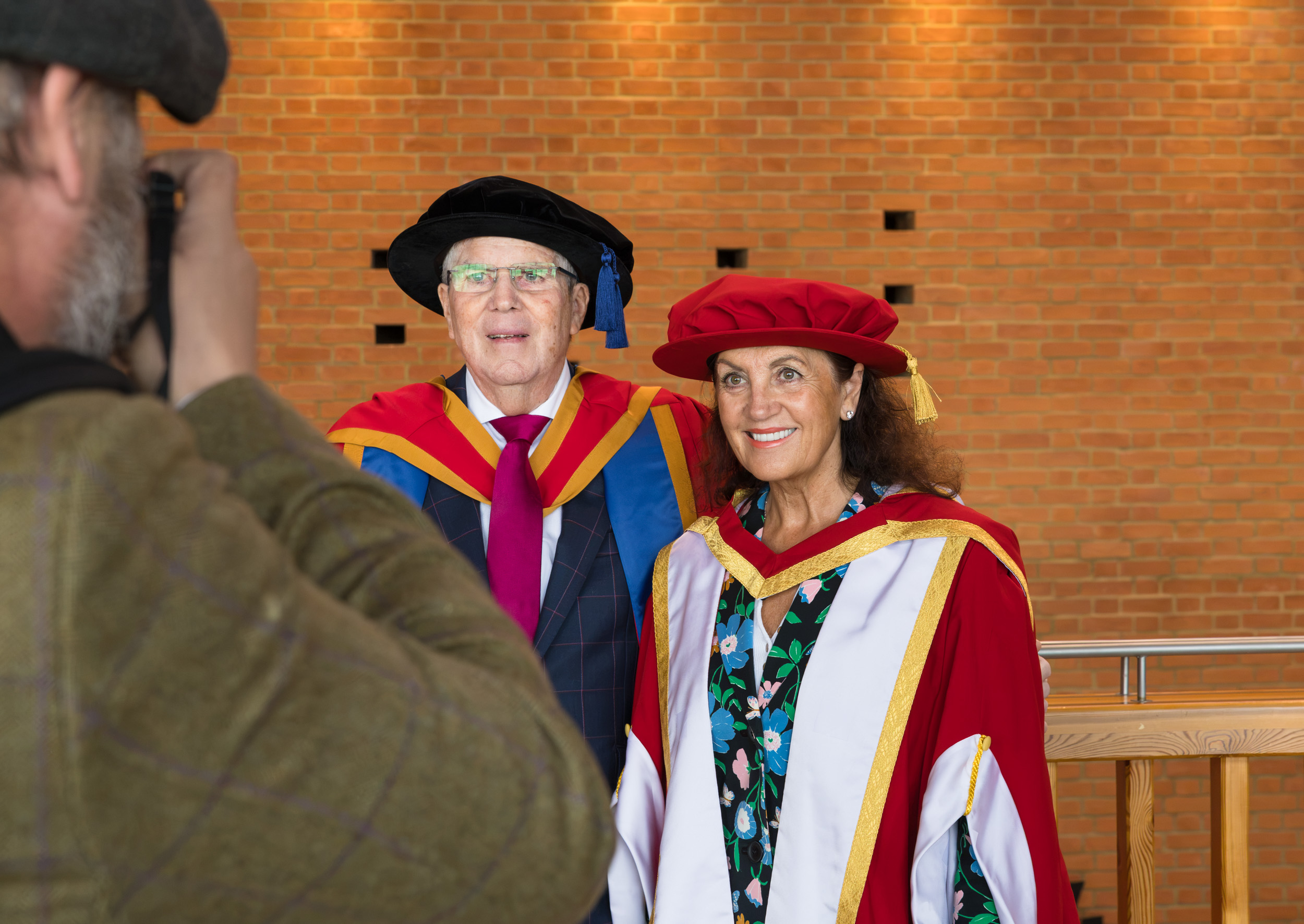 Richard Bridgman with Gina Long